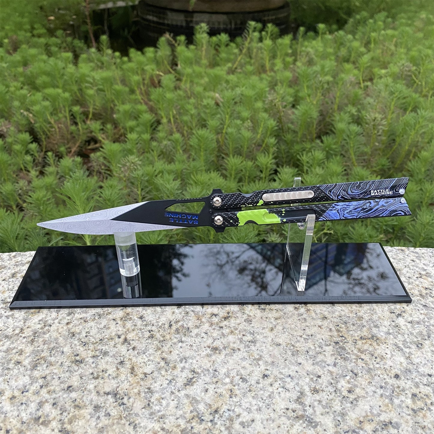 Arena Berakout Graffiti Blade Butterfly Knife Metal Replica