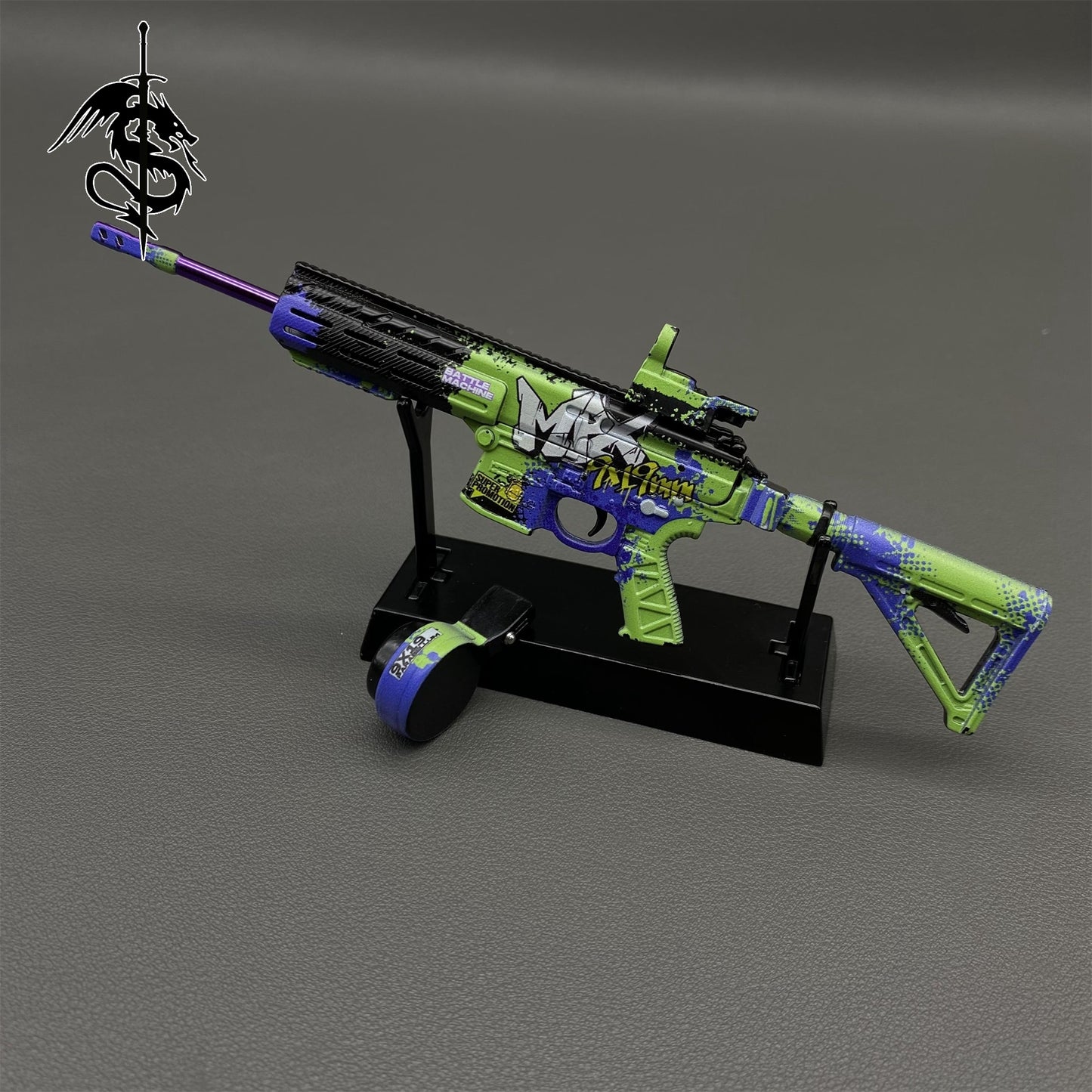 1:6 Arena Breakout Graffiti MPX SMG Metal Miniature