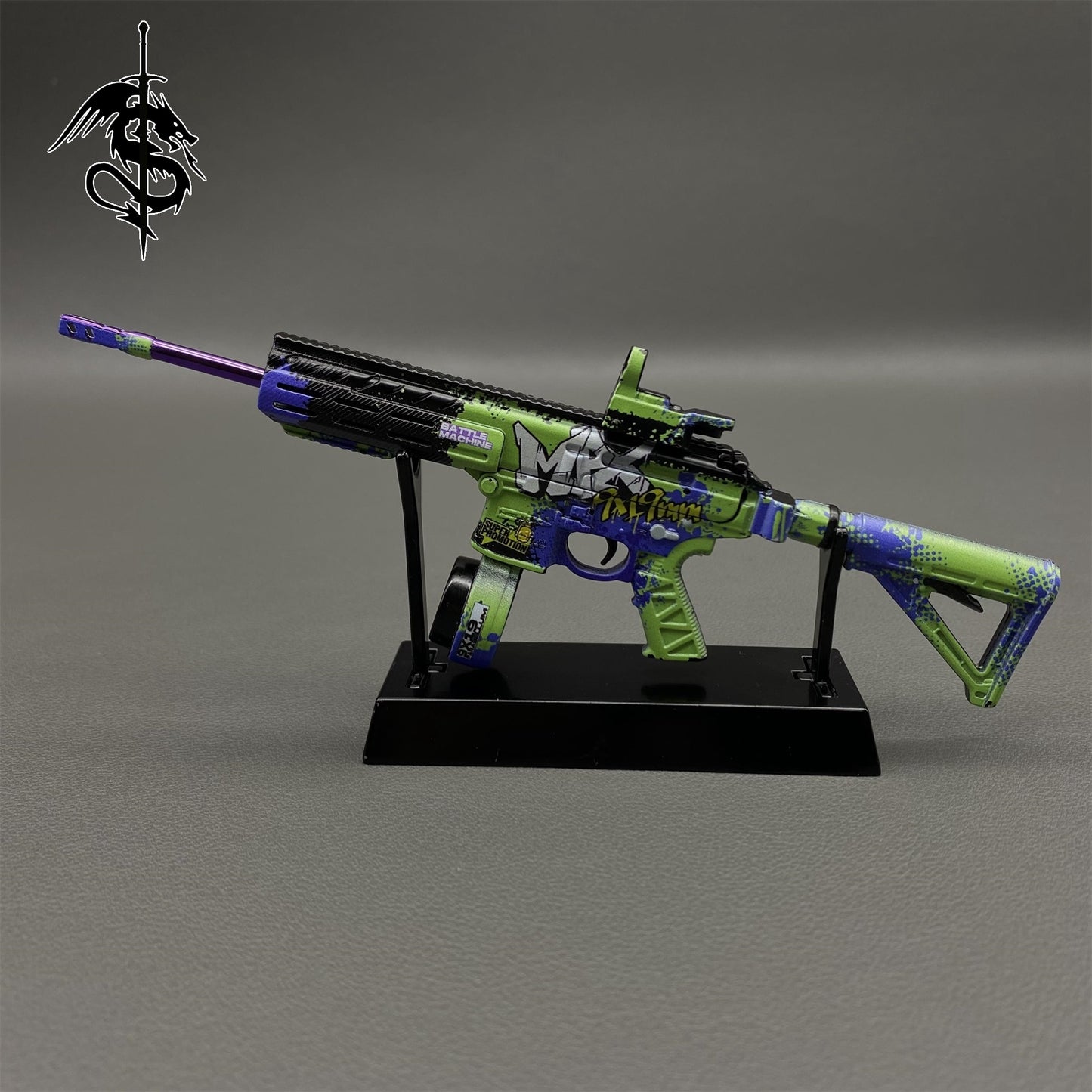 1:6 Arena Breakout Graffiti MPX SMG Metal Miniature