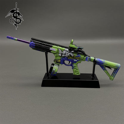 1:6 Arena Breakout Graffiti MPX SMG Metal Miniature