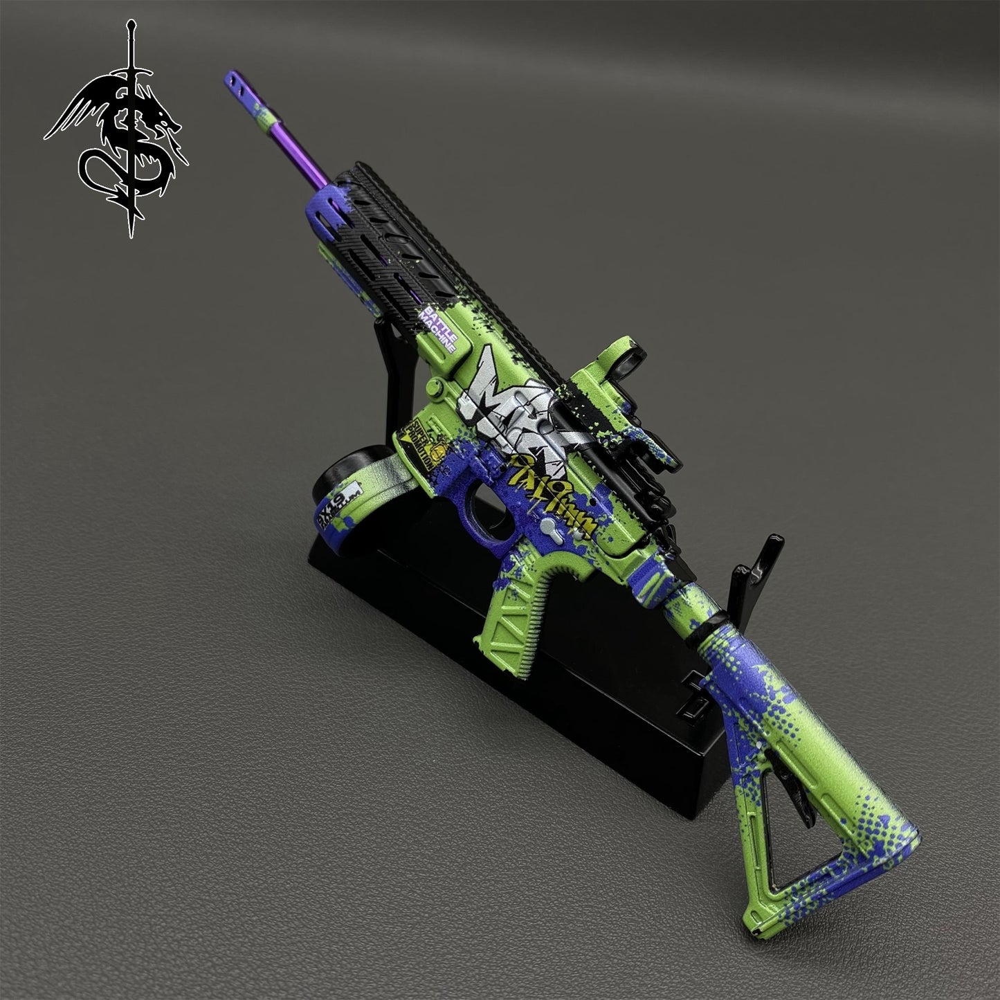 1:6 Arena Breakout Graffiti MPX SMG Metal Miniature