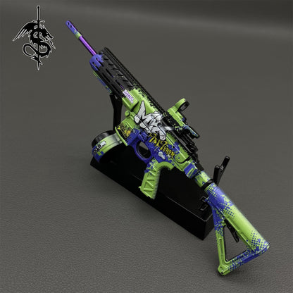 1:6 Arena Breakout Graffiti MPX SMG Metal Miniature
