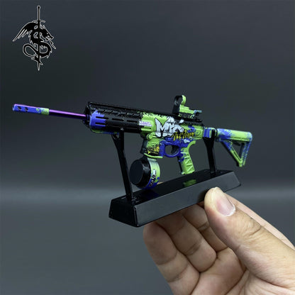 1:6 Arena Breakout Graffiti MPX SMG Metal Miniature
