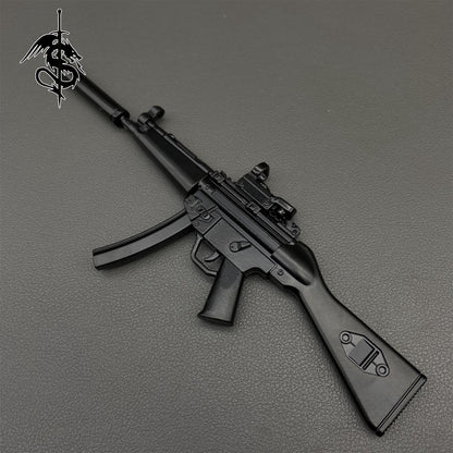 1:5 Arena Breakout Metal Tiny MP5 Submachine Gun Miniature