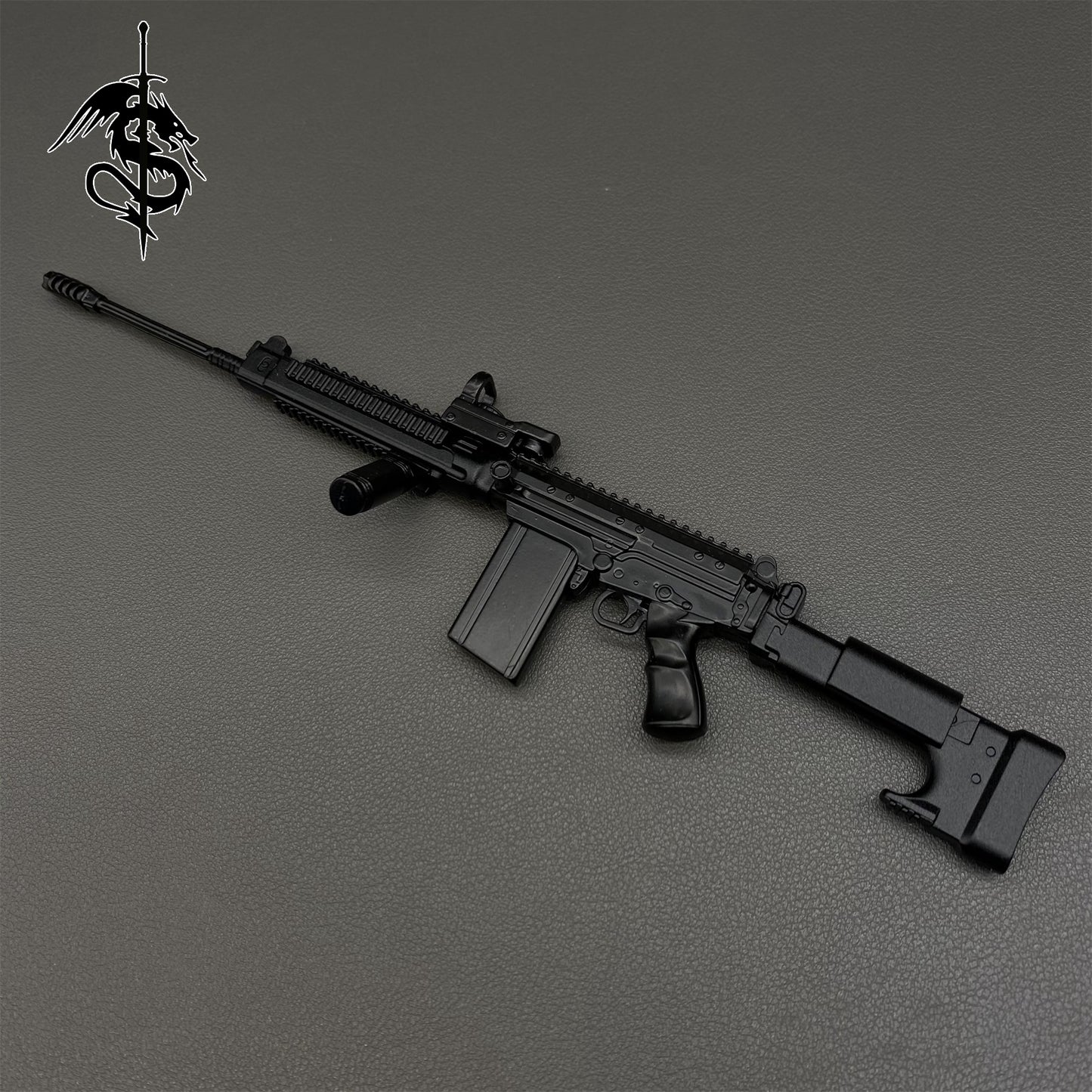 1:5 Arena Breakout Metal Tiny FAL Rifle Miniature