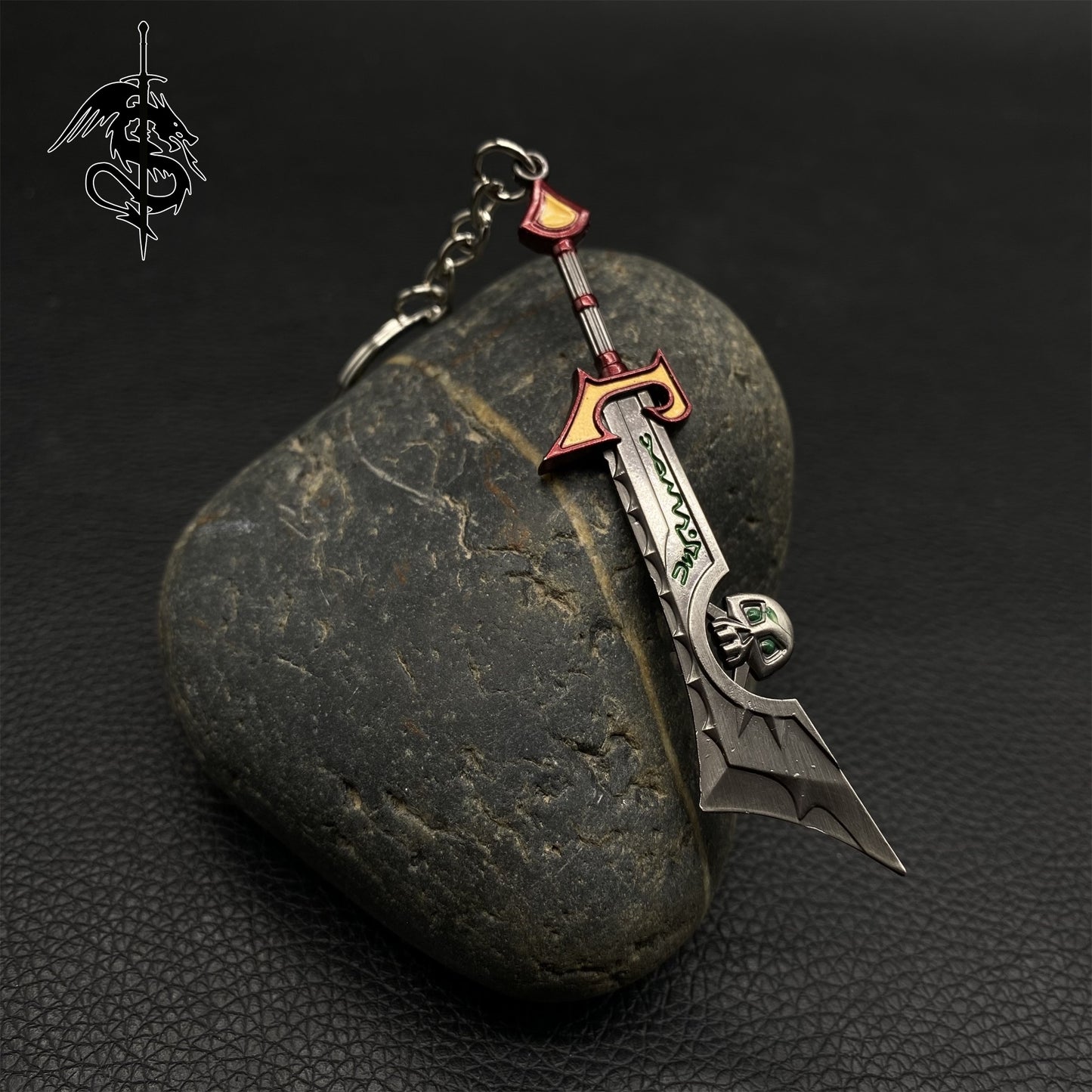 WOW Classical Mini Metal Ashbringer Greatsword Keychain