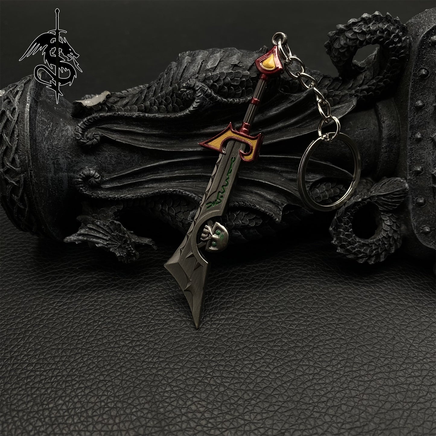 WOW Classical Mini Metal Ashbringer Greatsword Keychain