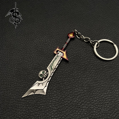 WOW Classical Mini Metal Ashbringer Greatsword Keychain