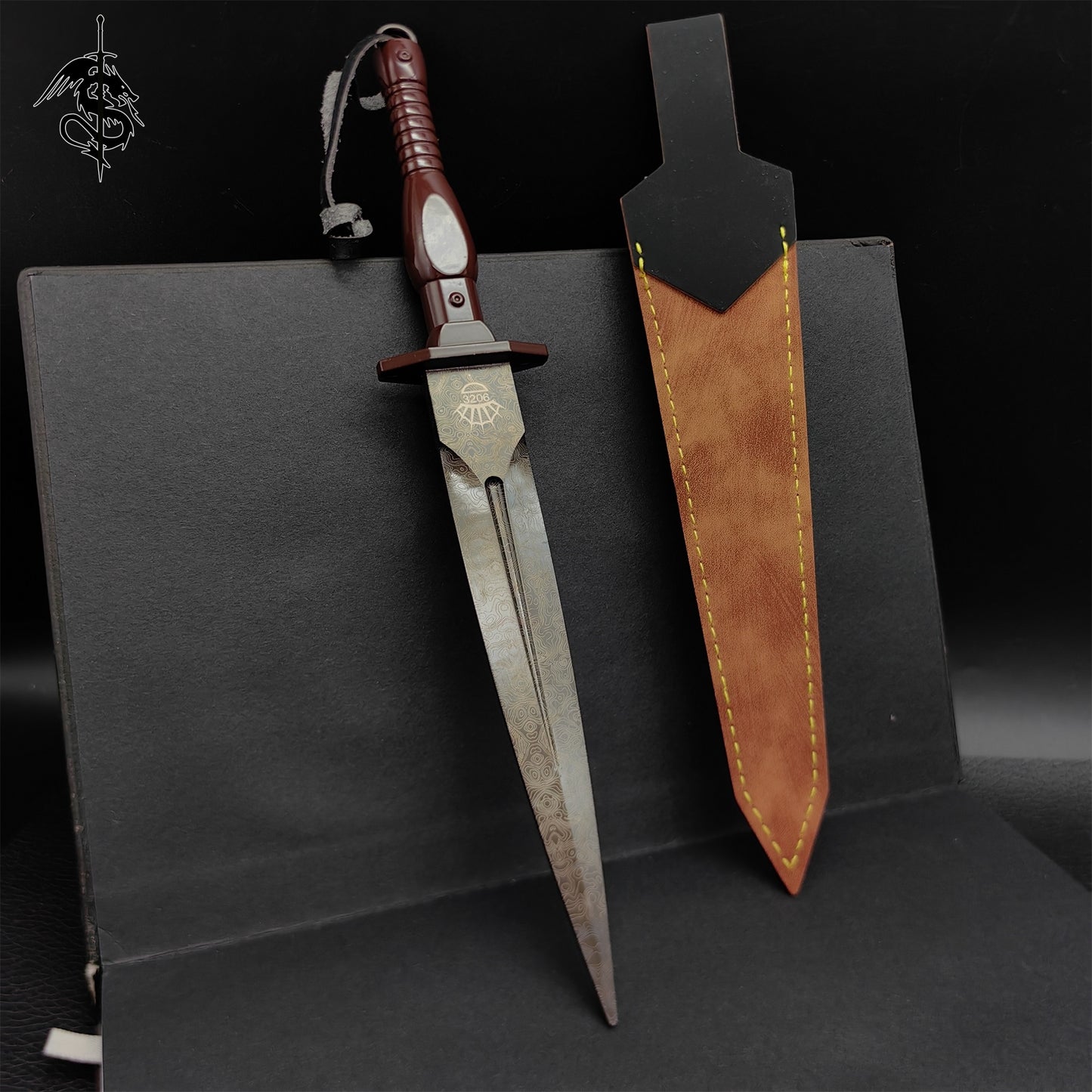 ARENA BREAKOUT Weapon Damascus Assault Dagger Small Metal Replica