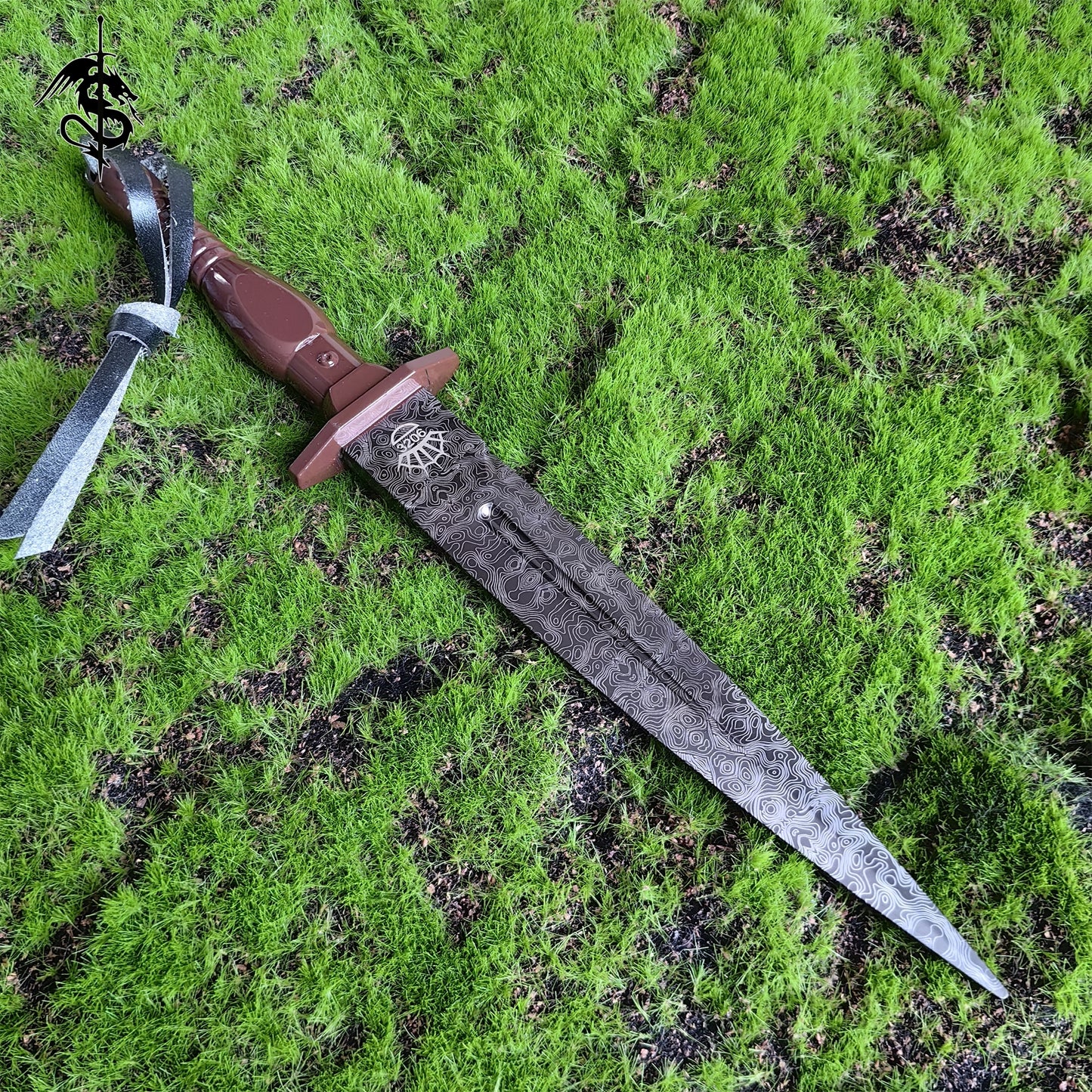 ARENA BREAKOUT Weapon Damascus Assault Dagger Small Metal Replica