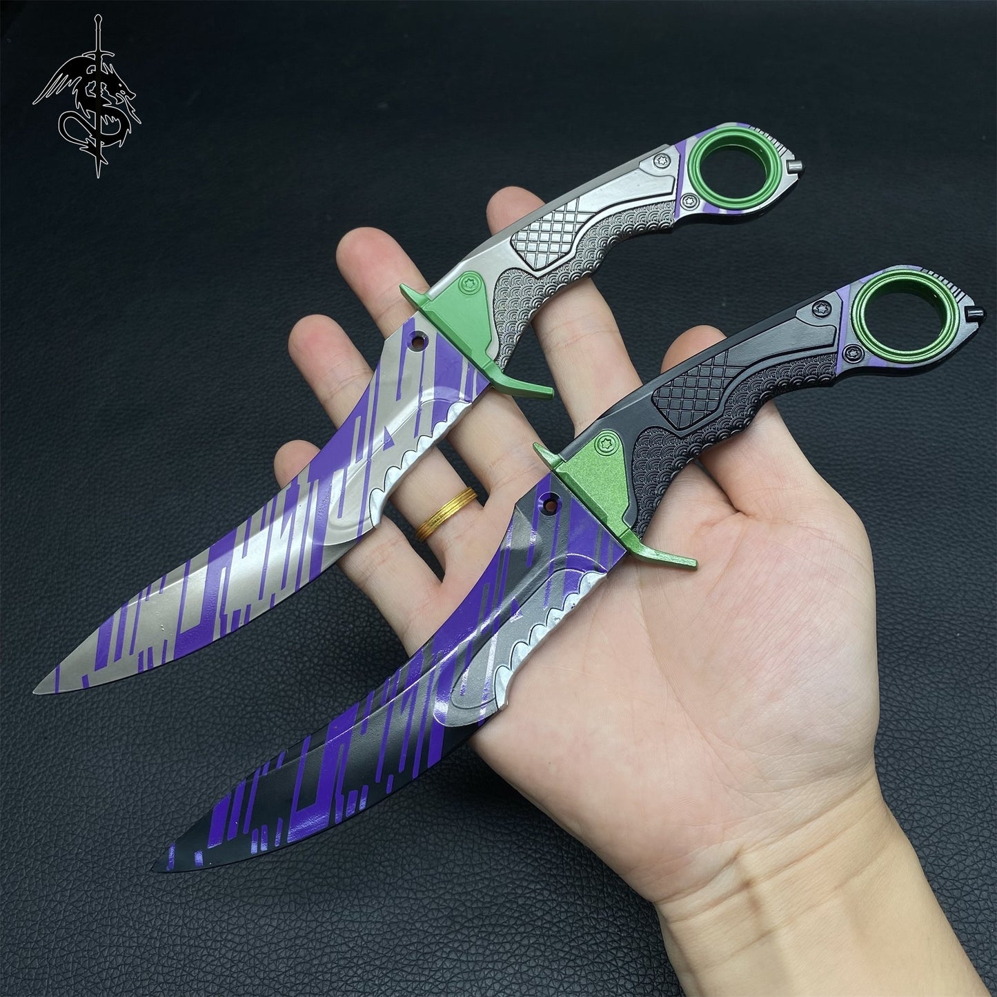 Hot Game Assault Scimitar Dagger Metal Replica