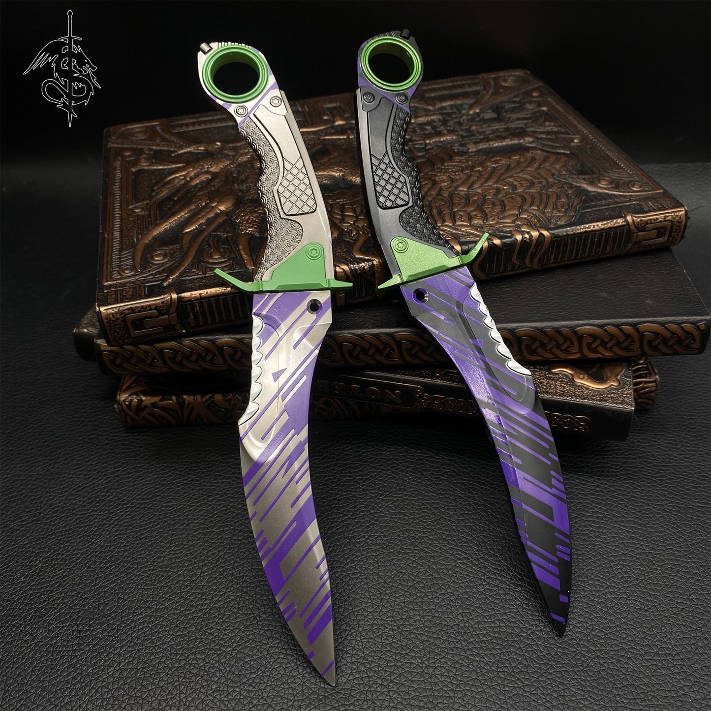 Hot Game Assault Scimitar Dagger Metal Replica