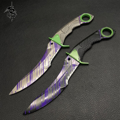 Hot Game Assault Scimitar Dagger Metal Replica