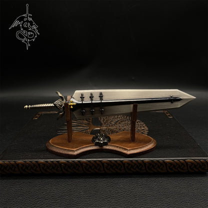 18CM Asta Demon Killer Sword Blunt Metal Replica