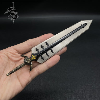 18CM Asta Demon Killer Sword Blunt Metal Replica