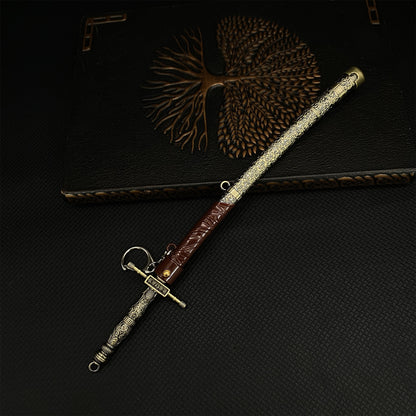 BB Chikage Sword Metal Miniature Keychain