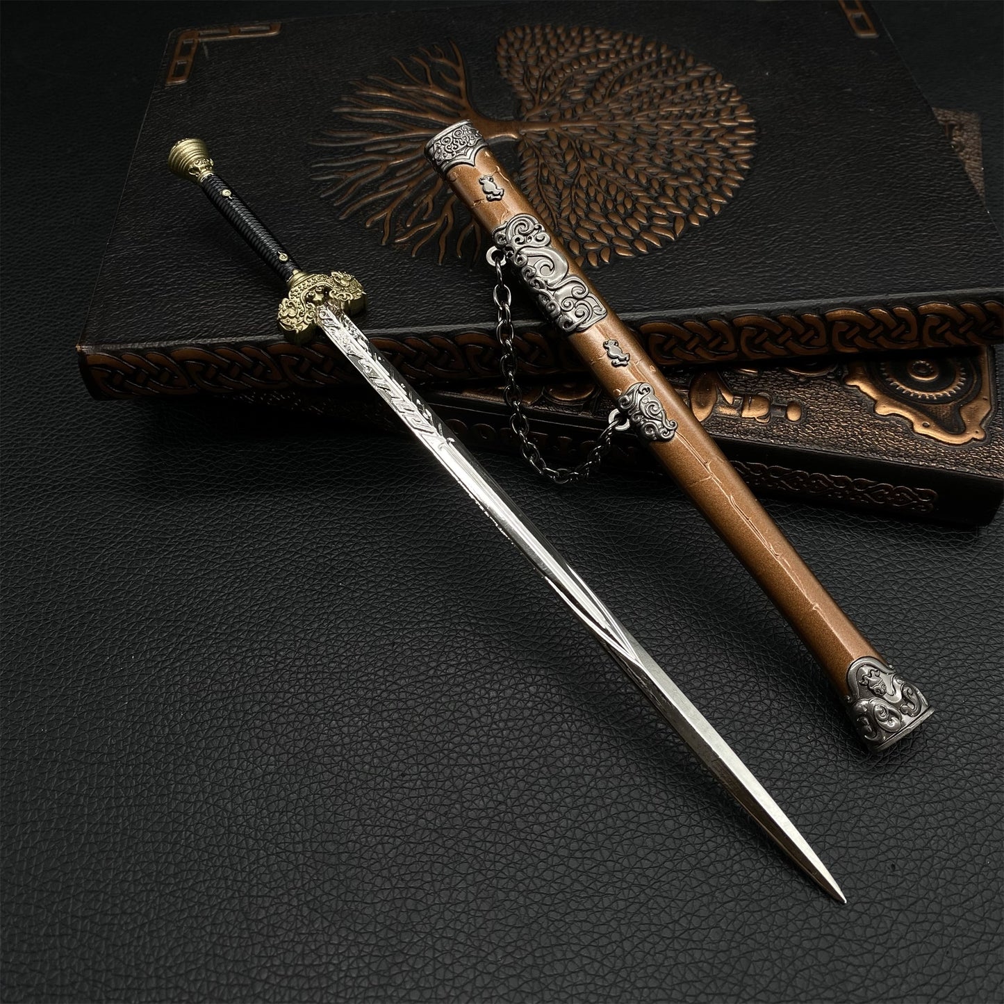 Black Myth:Wukong Baimu Zhenren Sword Metal Replica