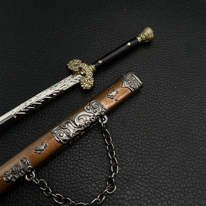 Black Myth:Wukong Baimu Zhenren Sword Metal Replica