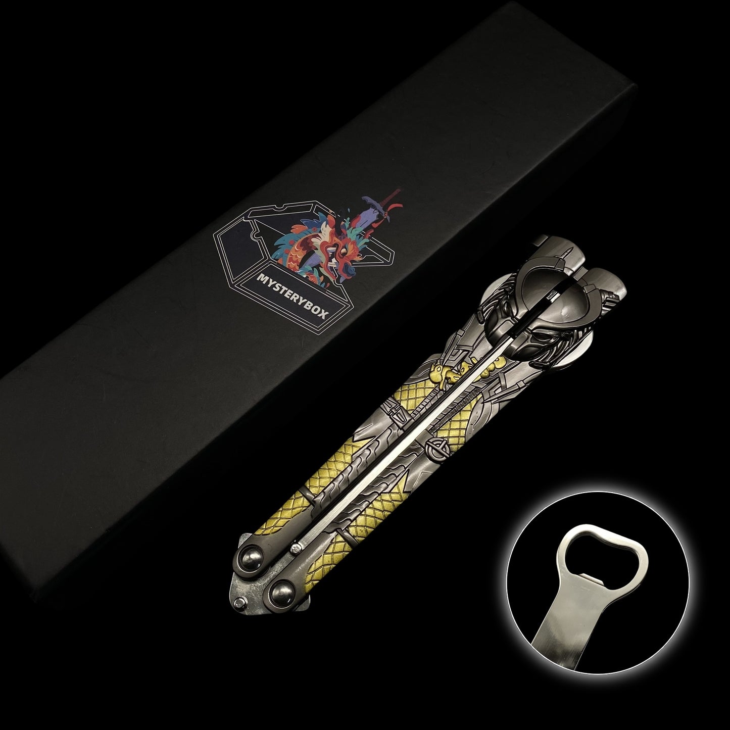 Anime Balisong Bottle Opener Mystery Box