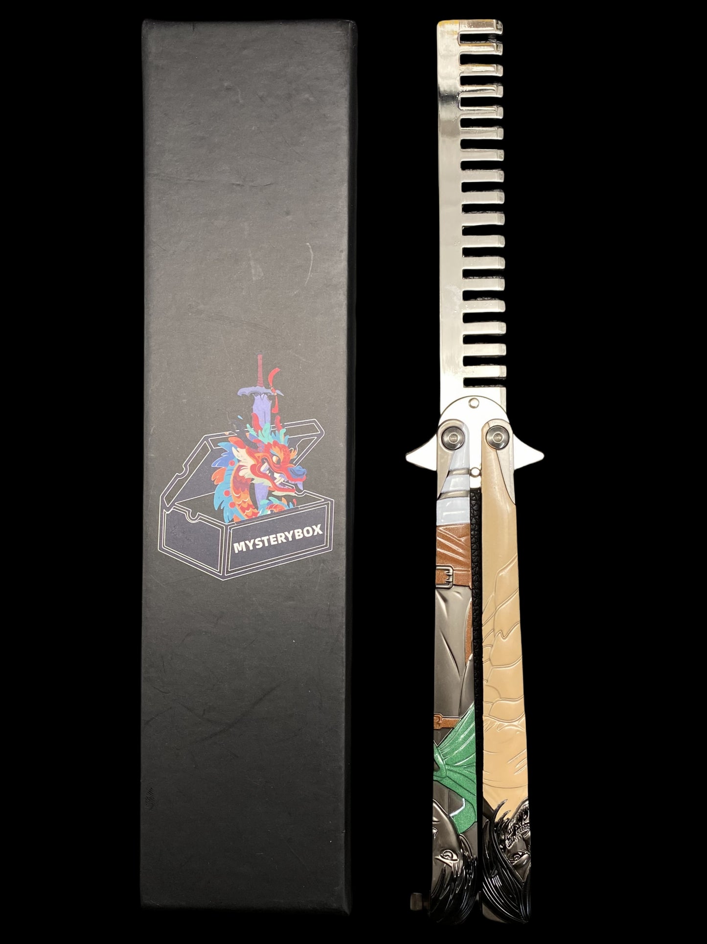 Anime Balisong Bottle Opener Mystery Box