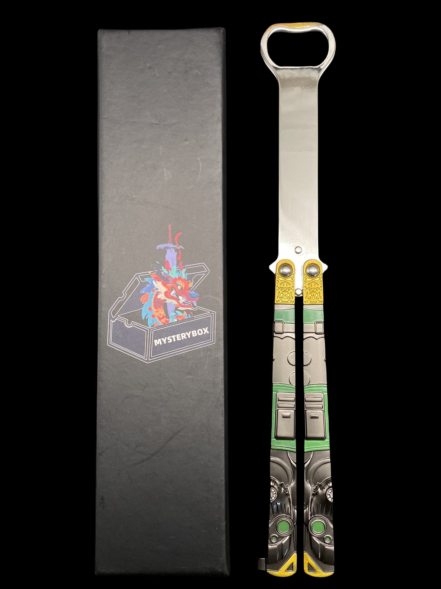 Anime Balisong Bottle Opener Mystery Box