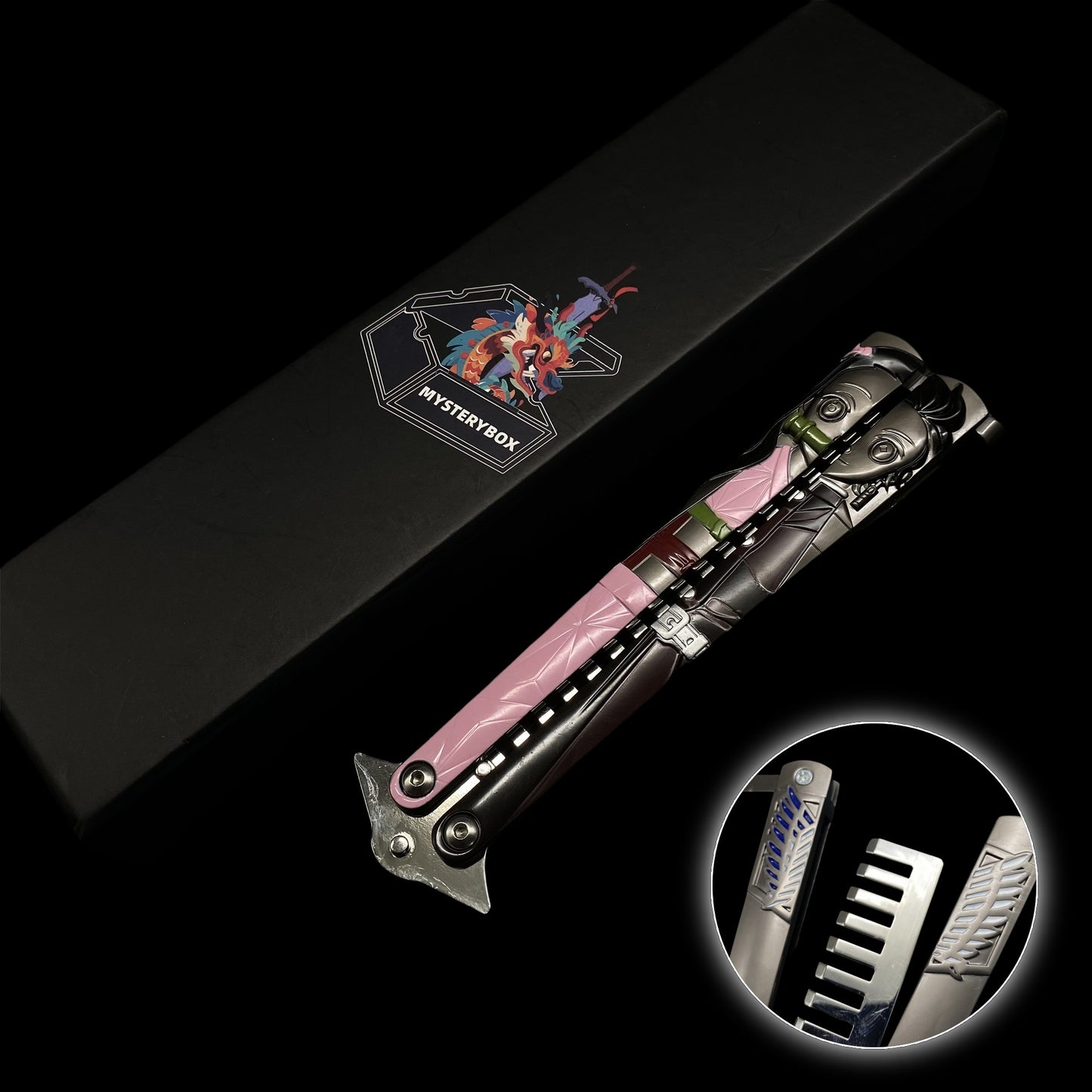 Anime Balisong Bottle Opener Mystery Box