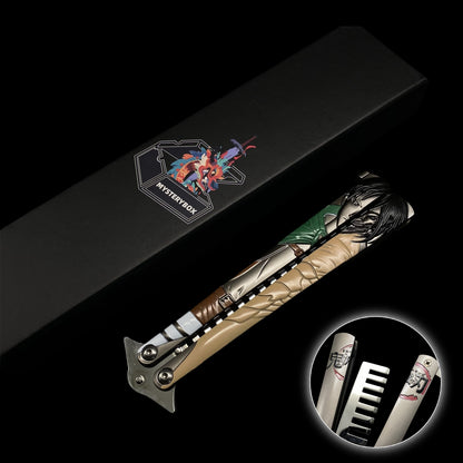 Anime Balisong Bottle Opener Mystery Box