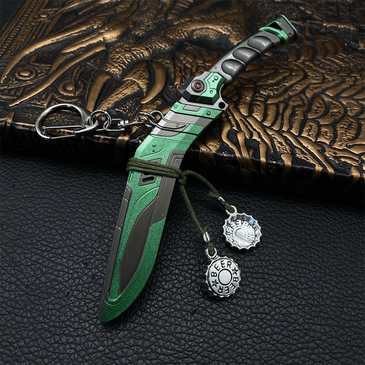 Mini Bangalore Heirloom Metal Keychain