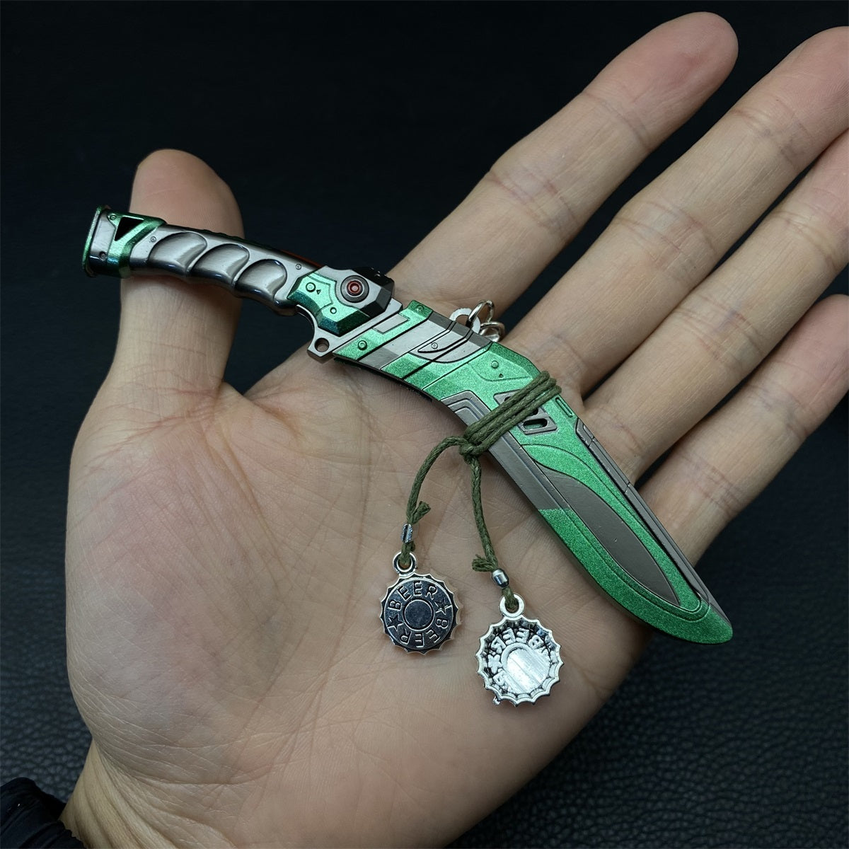 Mini Bangalore Heirloom Metal Keychain