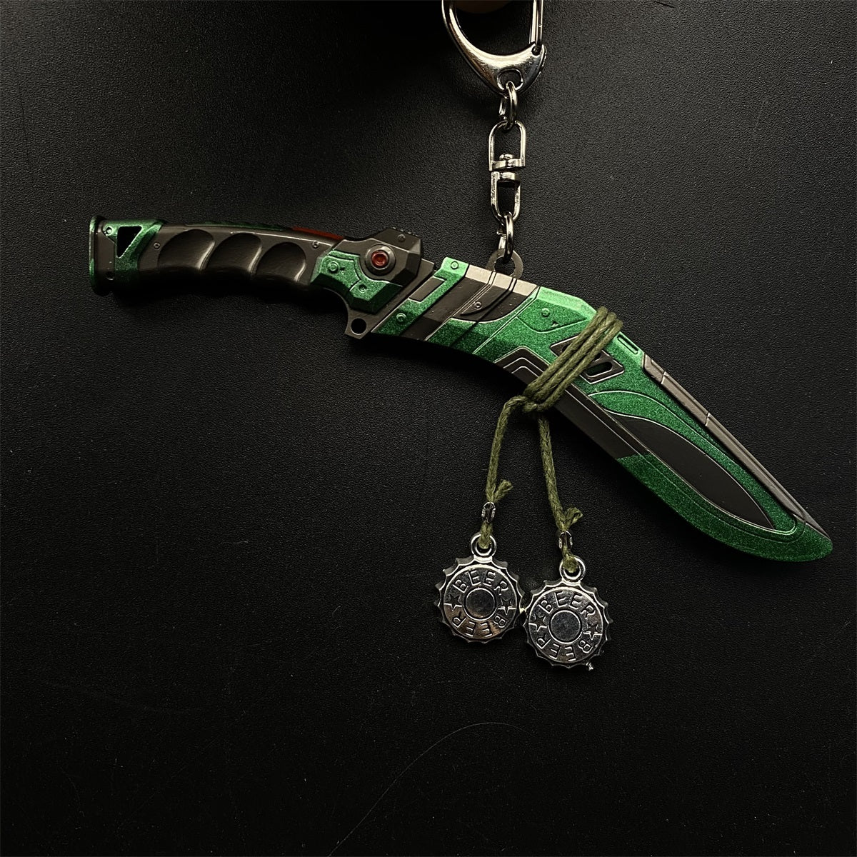 Mini Bangalore Heirloom Metal Keychain