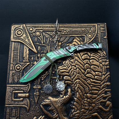 Mini Bangalore Heirloom Metal Keychain