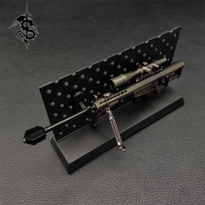 Metal Barrett M82A1 Sniper Rifle Gun Alloy Gun Model