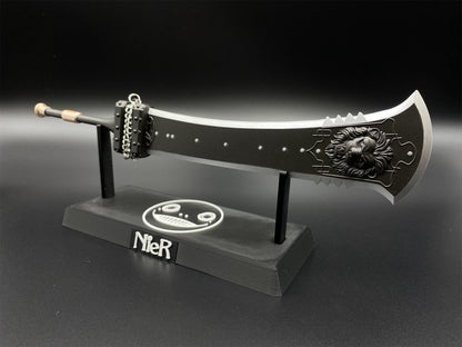 Nier 2B Beastlord Sword Miniature - Metal Game Collectibles