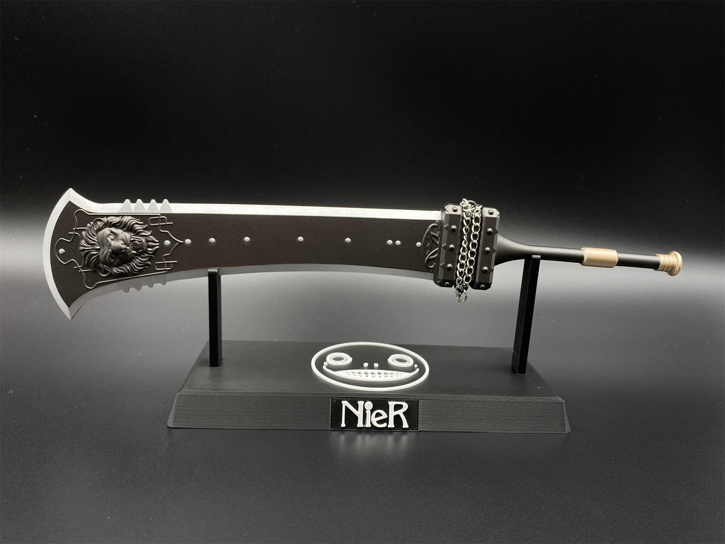 Nier 2B Beastlord Sword Miniature - Metal Game Collectibles