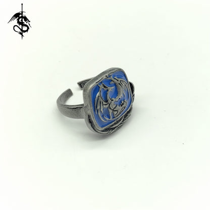 Bellowing Dragoncrest Ring Alloy Open Ring