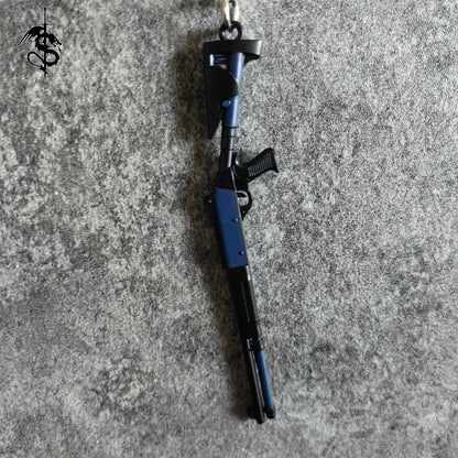 Tiny Benelli M1014 Super 90 Joint Service Combat Shotgun Keychain