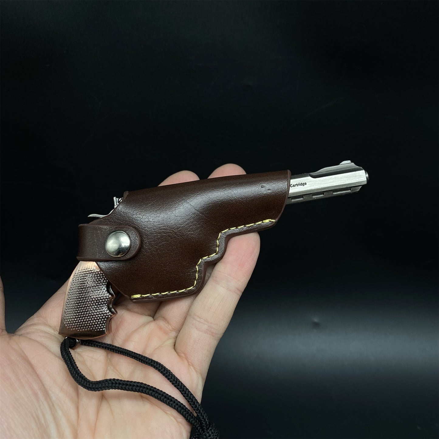 Tiny Gun Bison Revolver S&M 500 Metal Replica 