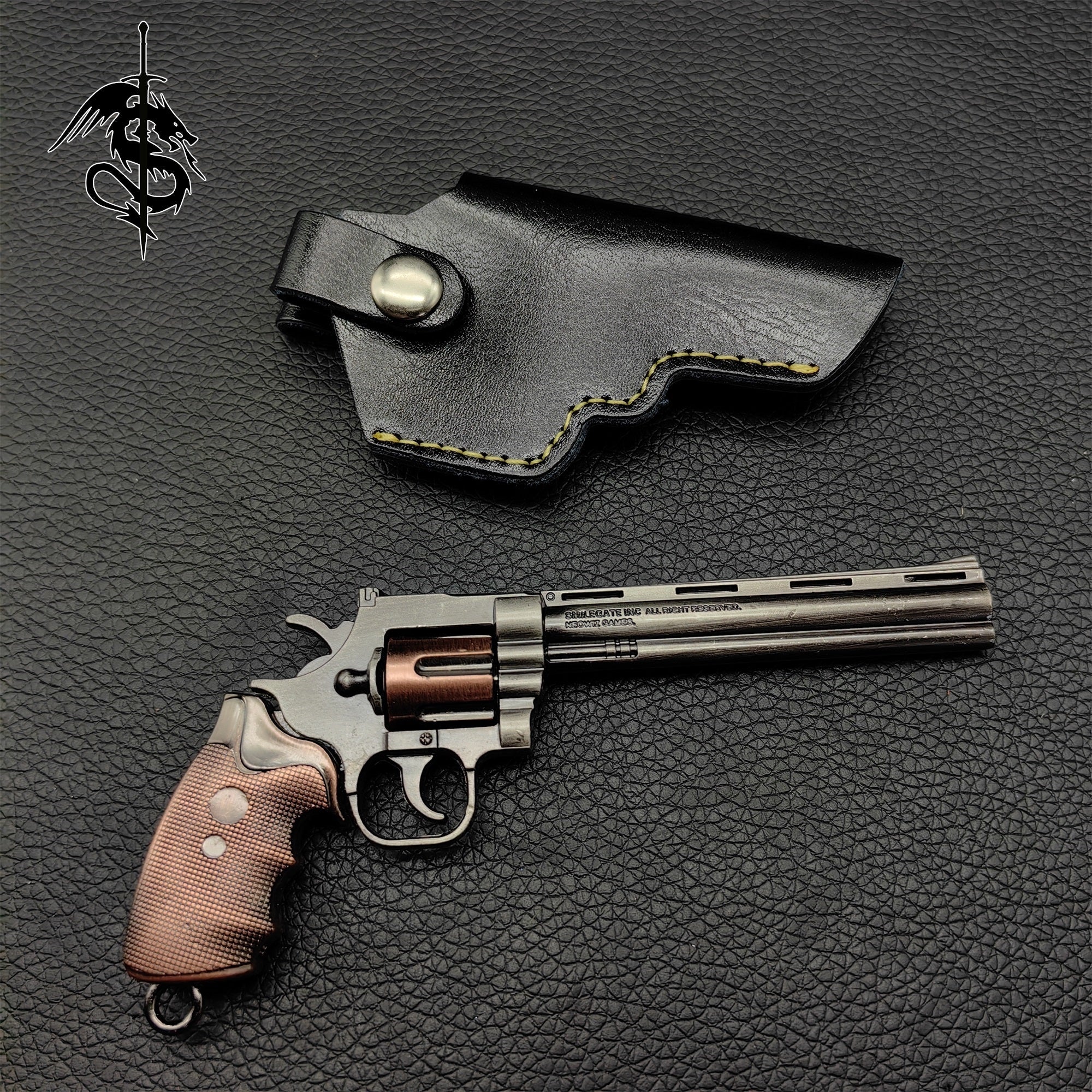 World Famous Tiny Gun Bison Revolver Metal Replica – Miniwarrior