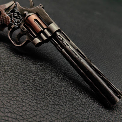 World Famous Tiny Gun Bison Revolver Metal Replica 