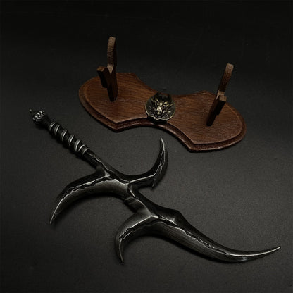 ER Black Knife Metal Miniature For Display