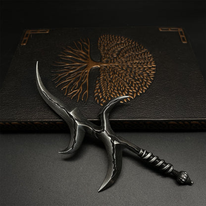 ER Black Knife Metal Miniature For Display