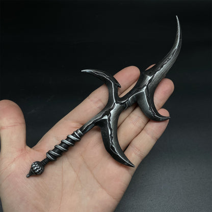 ER Black Knife Metal Miniature For Display