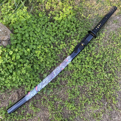 Hand-forged Japanese Katana-Black Dragon's Fang