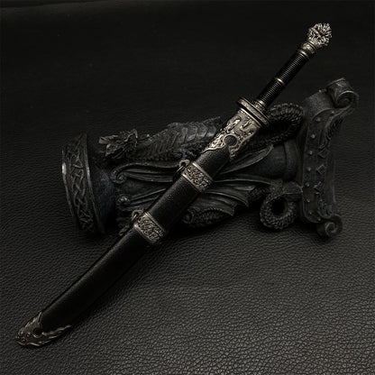 The Lost Tomb Black Gold Ancient Knife Metal Replica