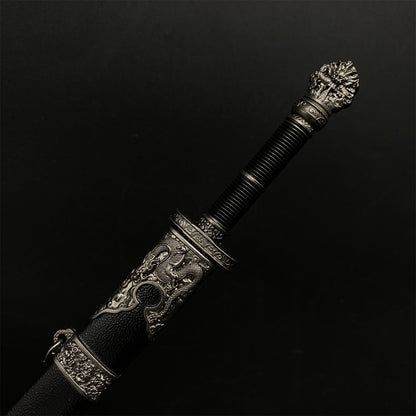 The Lost Tomb Black Gold Ancient Knife Metal Replica