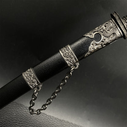 The Lost Tomb Black Gold Ancient Knife Metal Replica