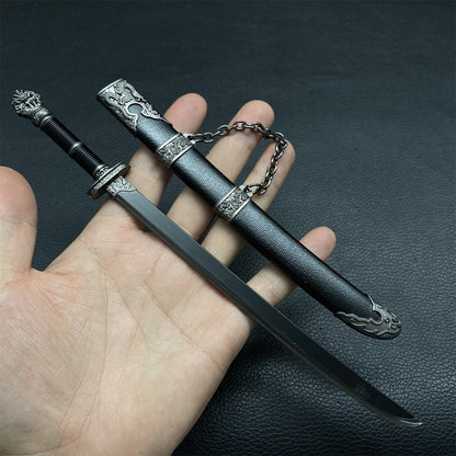 The Lost Tomb Black Gold Ancient Knife Metal Replica