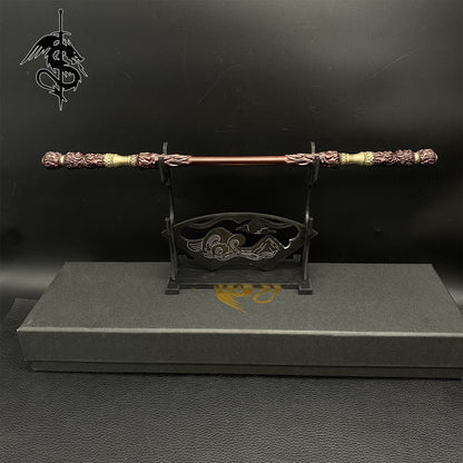 Wukong Ruyi Jingu Bang Metal Replica Red 30CM/11.8'' 