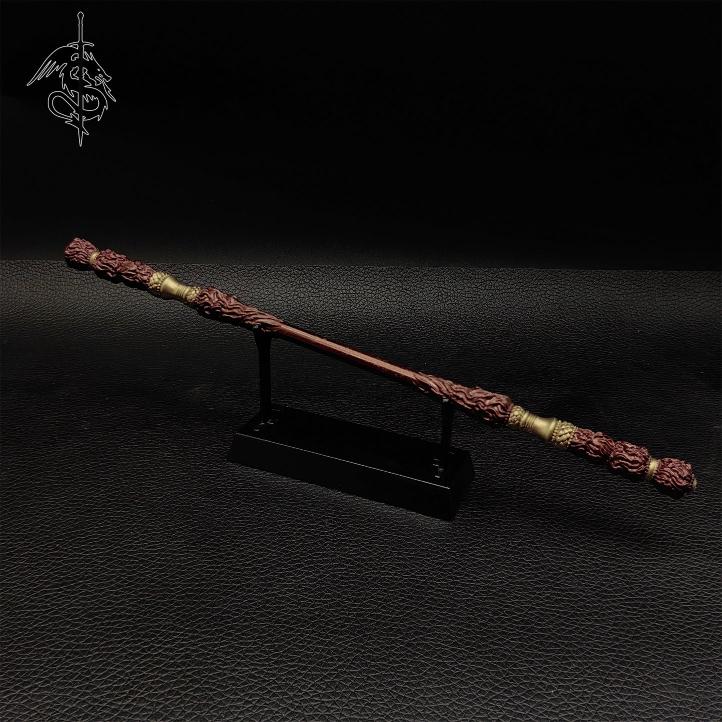 Wukong Staff Monkey King Bar Metal Red Replica 22CM/8.7''