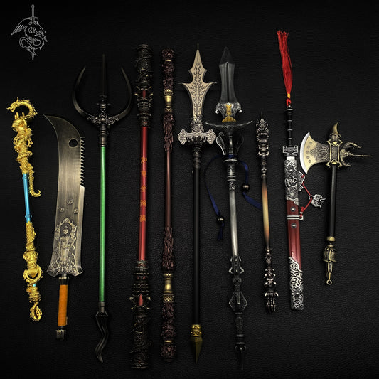 Black Myth: Wukong Weapons Metal Replicas Collectibles